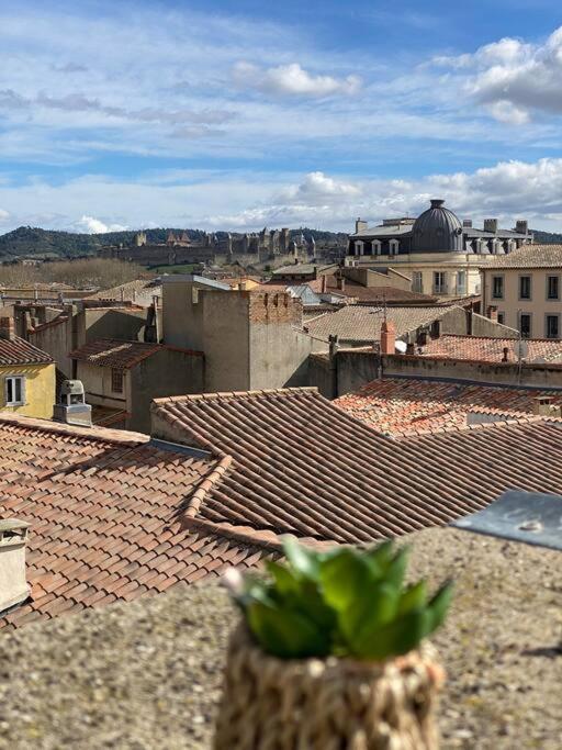カルカソンヌLe Jaffa Vue Sur La Citeアパートメント エクステリア 写真